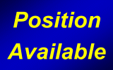 Staff Position Available: Click here for more information