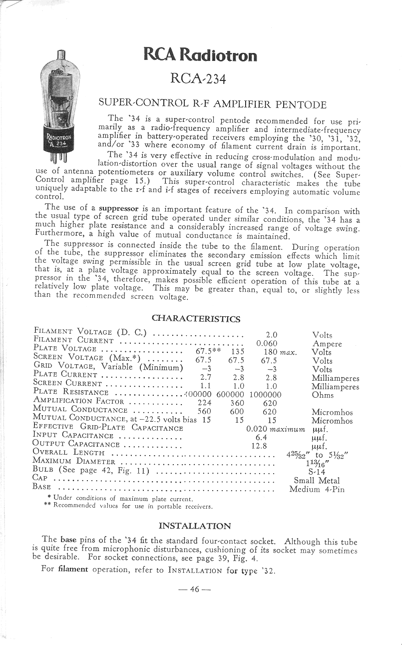 RCA RADIOTRON MANUAL R-10 1933 PDF 